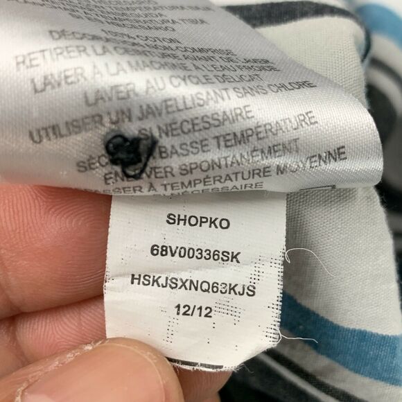 No Fear Mens Button Down Shirt Medium Casual Pockets Short Sleeve Cotton Flannel - Picture 10 of 11